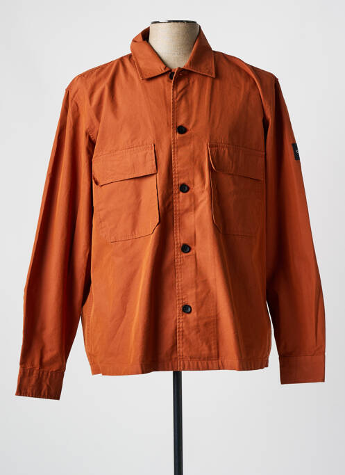 Veste casual marron CALVIN KLEIN pour homme
