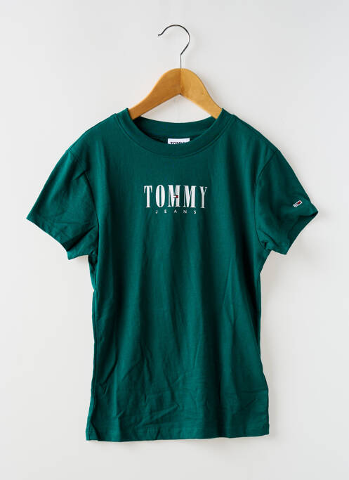 T-shirt vert TOMMY HILFIGER pour femme
