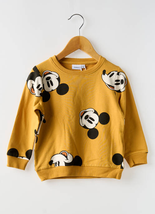 Sweat-shirt jaune NAME IT pour garçon