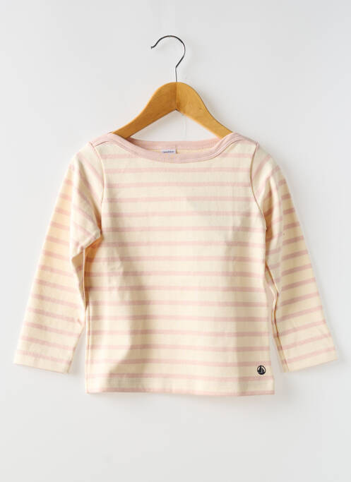T-shirt blanc PETIT BATEAU pour fille