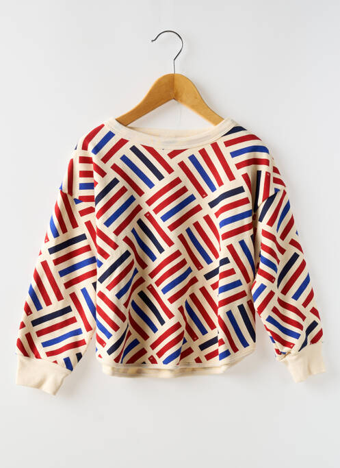 Sweat-shirt blanc PETIT BATEAU pour enfant