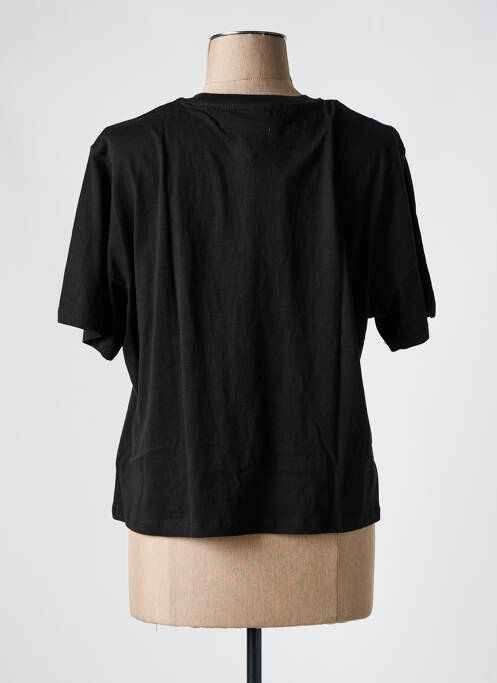 T-shirt noir TOMMY HILFIGER pour femme