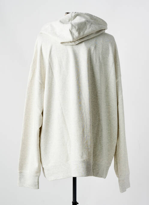 Sweat-shirt à capuche gris NEW BALANCE pour homme