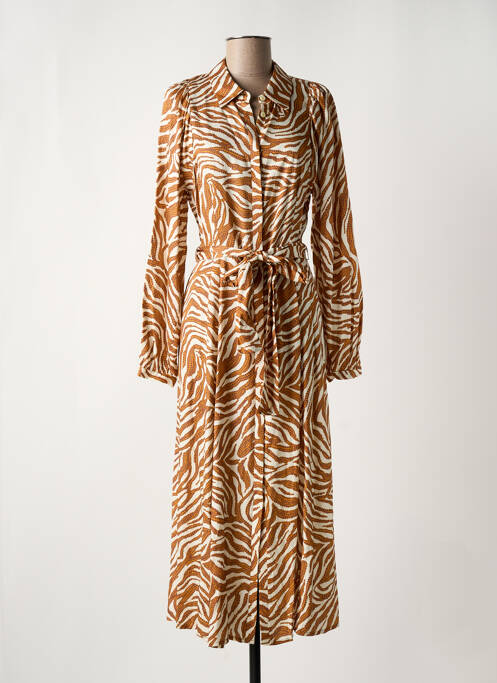 Robe longue jaune STELLA FOREST pour femme