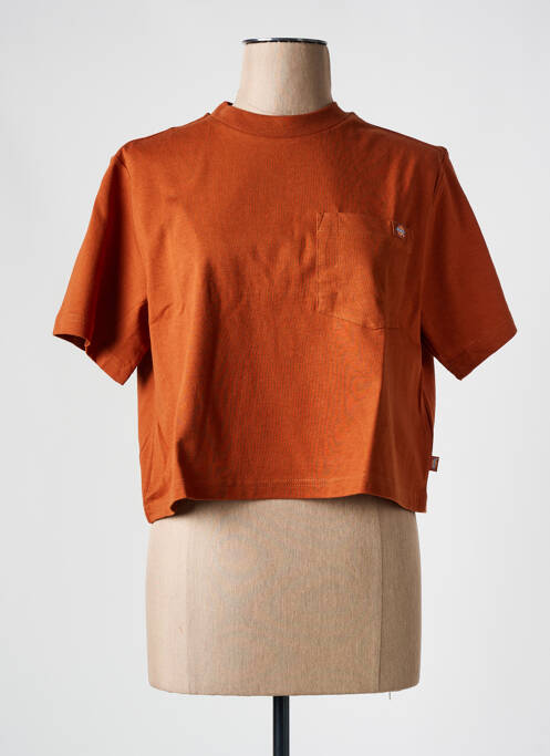 T-shirt marron DICKIES pour femme
