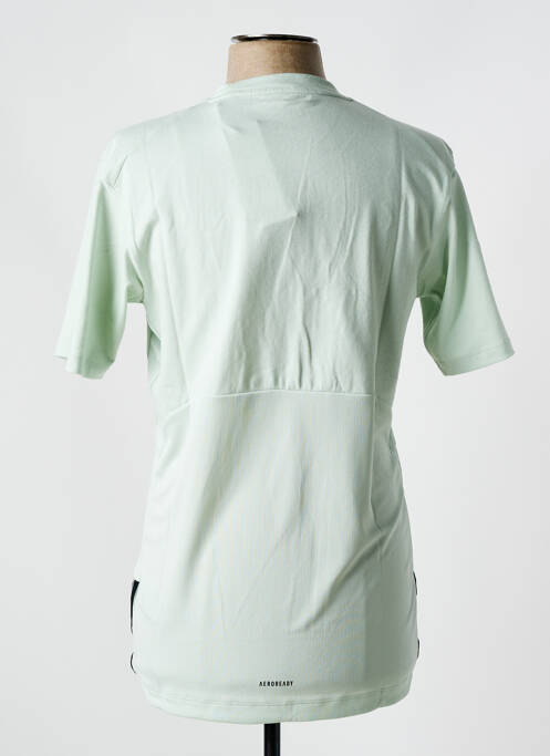 T-shirt vert ADIDAS pour homme