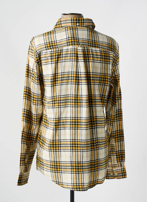 Chemise manches longues jaune BLEND pour homme