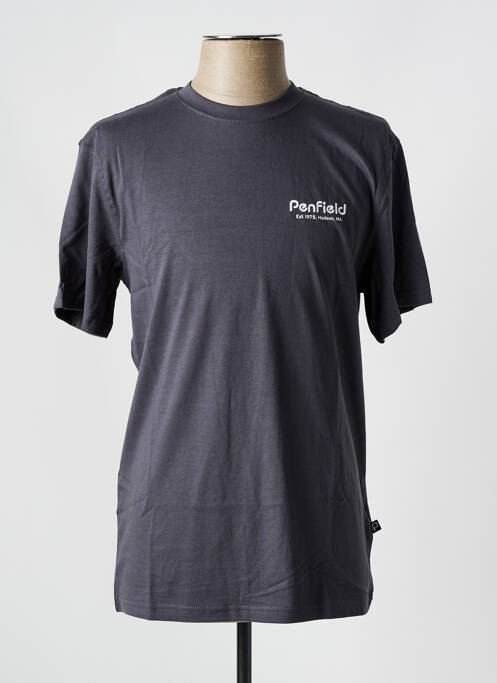 T-shirt bleu PENFIELD pour homme