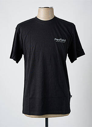 T-shirt col rond bleu PENFIELD homme