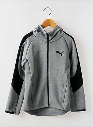 Veste casual gris PUMA pour garçon