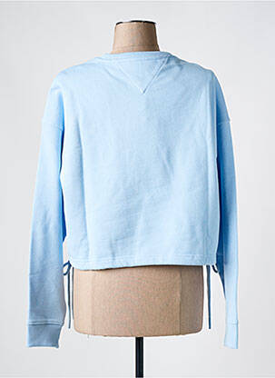 Sweat-shirt col rond bleu TOMMY HILFIGER femme