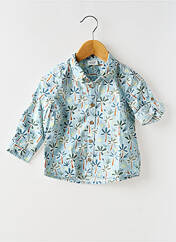 Chemise manches longues bleu TAPE À L'OEIL pour garçon seconde vue