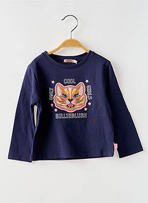 T-shirt col rond bleu BILLIEBLUSH fille