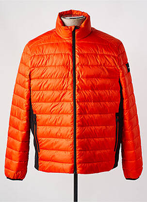 Doudoune col col montant orange CALVIN KLEIN homme