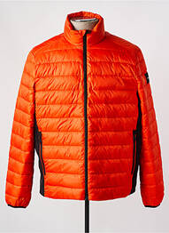 Doudoune col col montant orange CALVIN KLEIN homme
