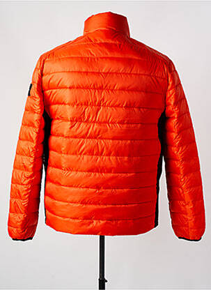 Doudoune col col montant orange CALVIN KLEIN homme