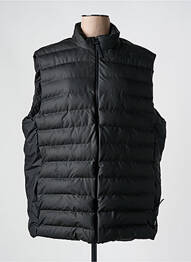 Doudoune col col montant noir RAINS femme
