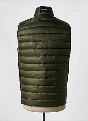 Doudoune col col montant vert CALVIN KLEIN homme
