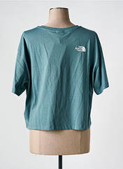 T-shirt bleu THE NORTH FACE pour femme seconde vue