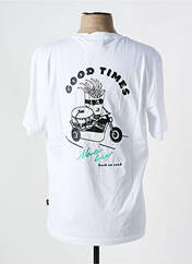 T-shirt blanc HUGO BOSS pour homme seconde vue