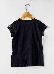 T-shirt noir CONVERSE pour fille seconde vue