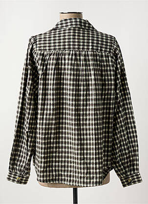 Blouse col v noir LEON & HARPER femme
