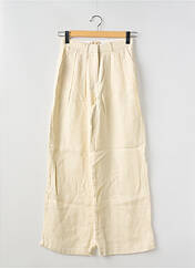 Pantalon large beige VILA pour femme seconde vue