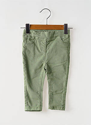 Pantalon droit vert TAPE À L'OEIL fille