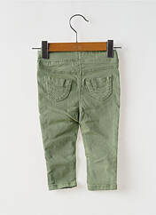 Pantalon droit vert TAPE À L'OEIL pour fille seconde vue