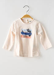 T-shirt blanc TAPE À L'OEIL pour fille seconde vue