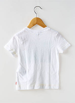 T-shirt col rond blanc LEVI'S garçon