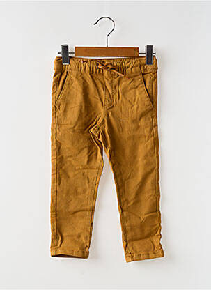 Pantalon slim marron TAPE À L'OEIL garçon