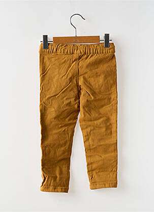 Pantalon slim marron TAPE À L'OEIL garçon