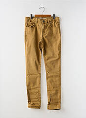 Pantalon slim marron TAPE À L'OEIL pour garçon seconde vue
