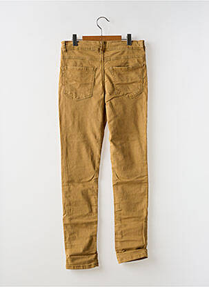 Pantalon slim marron TAPE À L'OEIL garçon