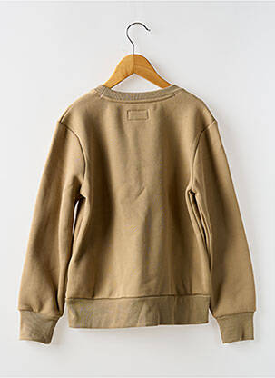 Sweat-shirt col rond vert CONVERSE garçon