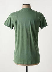 T-shirt vert SCHOTT pour homme seconde vue