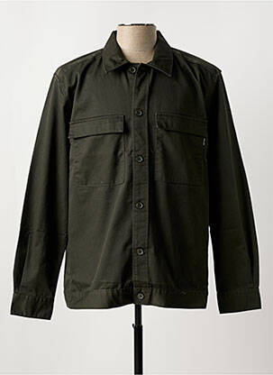 Chemise manches longues vert ONLY & SONS pour homme