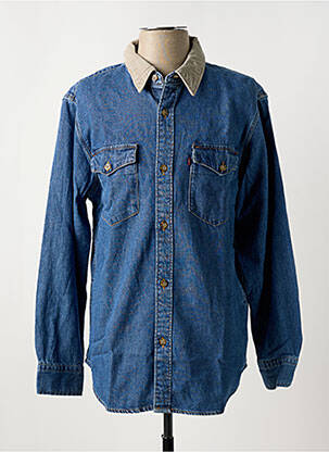 Chemise manches longues bleu LEVI'S homme