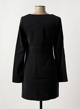 Robe courte col v noir NA-KD femme