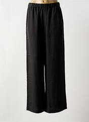 Pantalon large noir SELECTED pour femme seconde vue