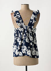 Débardeur bleu ICHI pour femme seconde vue