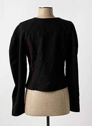 Top col carré noir NA-KD femme