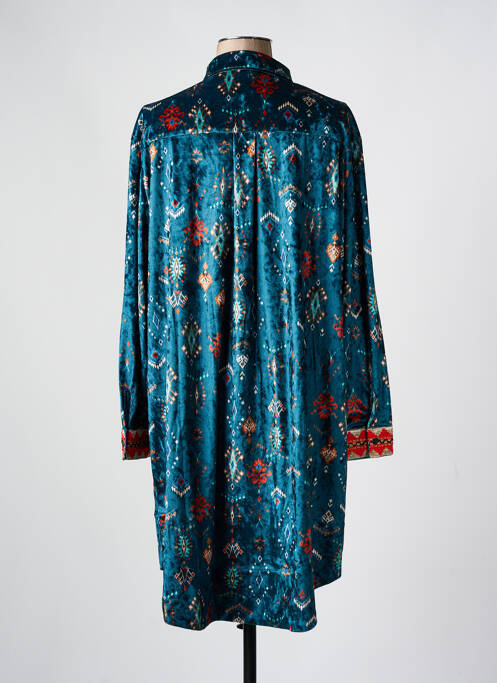 Robe mi-longue vert WILD pour femme