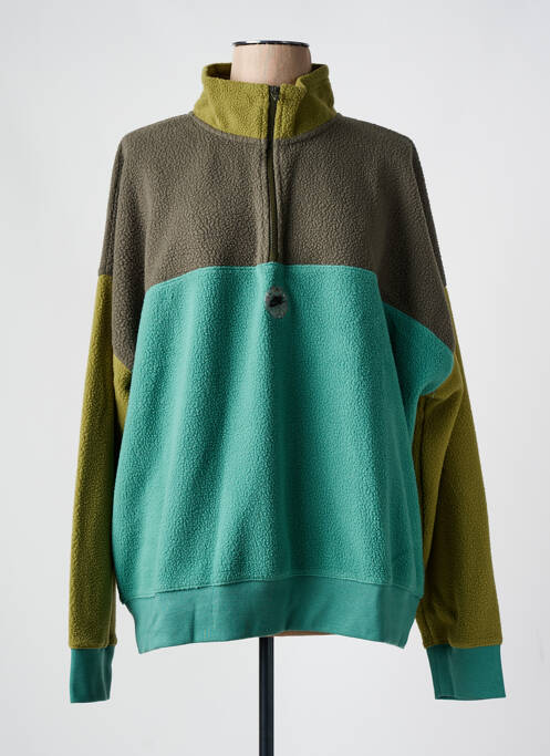 Sweat-shirt vert NIKE pour femme