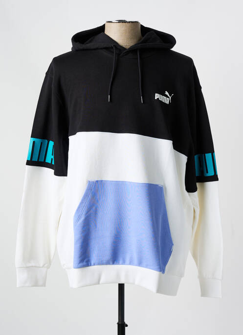 Sweat-shirt à capuche blanc PUMA pour homme