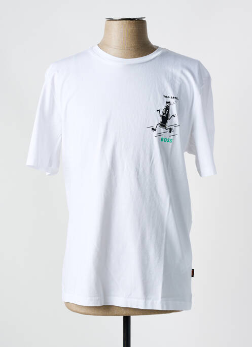 T-shirt blanc HUGO BOSS pour homme