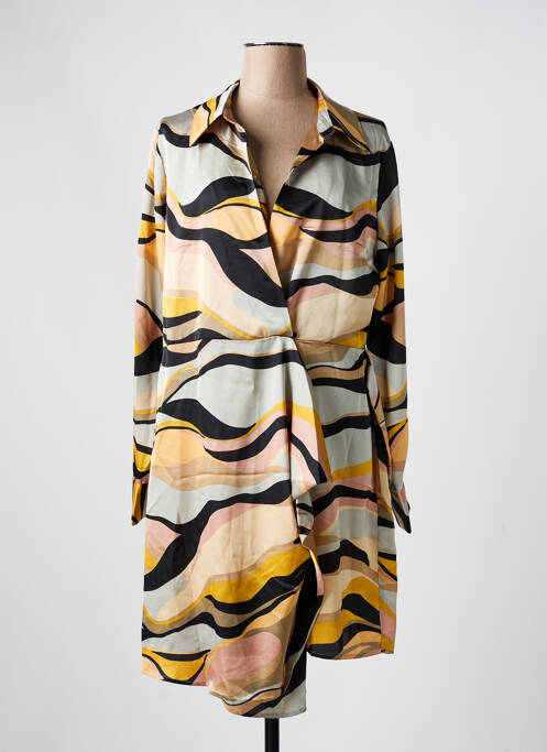 Robe courte gris SEE U SOON pour femme