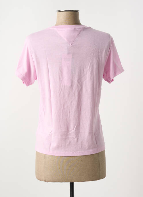 T-shirt rose TOMMY HILFIGER pour femme
