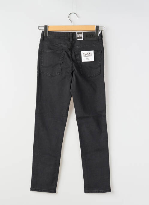 Jeans coupe slim noir JACK & JONES pour garçon